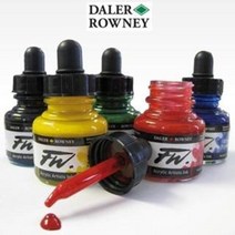 델러로니 FW 아크릴 잉크 29.5ml, 517 Flame Red, 1개