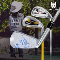 어린이골프채 타점스티커 2종 스윙연습세트 주니어아이언, 9-12세 아이언+타점스티커(아이언용)