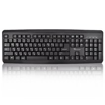 TG삼보 USB 키보드 TG-K7000, 블랙, K7000U