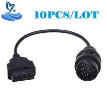 Pro OBD 연장 케이블 MB 38 핀-16 핀 암 커넥터 OBDII 2 어댑터 10 개/로트