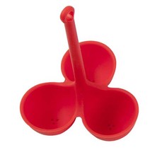 다용도 계란 멀티 찜기 전기 스팀 휴대용 실리콘 밀렵기 주방 조리기 도구 액세서리 요리 그리드 개, 1.Red