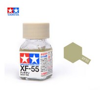 프라모델공구기타 10ml 타미야 에나멜 페인트 플랫 XF25-XF66 DIY 군사 탱크 선박 비행기 군인 모델 건담, 11 XF55 Deck Tan