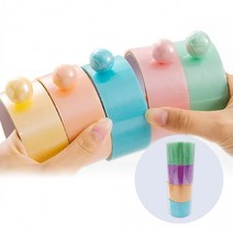 아트박스/썬리빙 컬러 메탈펄 볼테이프 10M 6개세트, 컬러6cm, 컬러6cm
