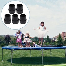 점핑다이어트 5/10 조각 Trampoline 발 패드 음소거 고무 점프 침대에 대 한 액세서리 비 슬립 미니 부품