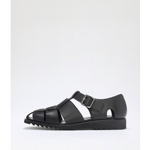 파라부트 Pacific Lisse Noir 1233 12 퍼시픽 버클 글래디에이터 샌들