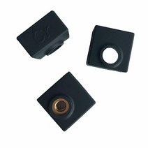 Creality 3D Official Creality 오리지널 3D 프린터 히터 블록 실리콘 커버 MK7/MK8/MK9 핫엔드 Creality Ender 3/3 Pro/3 V2, Eender 3 V2 Silicone Cover