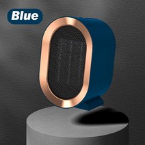 산업용히터 공업용히터룸휴대용 전기 팬 히터 데스크탑 강력한 온열 장치 PTC 세라믹 난방 공기 송풍기, 03 파란_01 1200W_01 미국