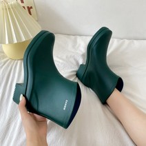 레인부츠 미들부츠 기모 방수 r54-75740