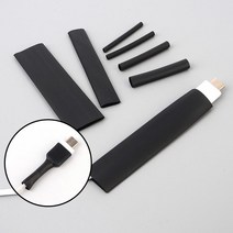전선 케이블 보호 열 수축 튜브 2~14mm 이어폰오래쓰는법 선보로 전등달기, 1개