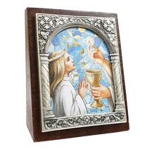 가톨릭성물 이태리 문양탁상 첫영성체 여, 천주교액자