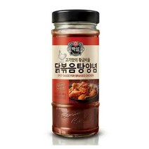 CJ더마켓 만능 소스 황금 소스 양념 장레시피 백설 닭볶음탕양념 닭볶음탕 닭갈비 만능간장 닭요리 490G, 1개
