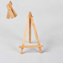 다용도 거치대 소나무 원목 미니 이젤 17x9cm, 상품선택다팔몰