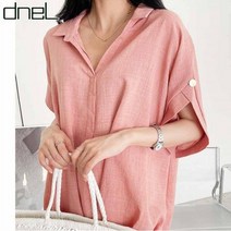 드넬 Y버튼블라우스DWB22281A