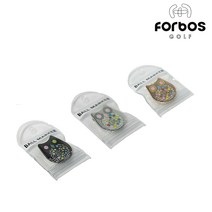 포보스 24K Gold Plated 부엉이 볼마커, 블랙