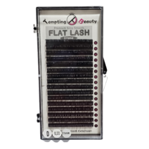 템팅뷰티 플랫래쉬 플랫모 납작 연장용 속눈썹 16줄 C컬 D컬, 1통, D컬/ 0.07, 14mm