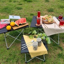 롤 캠핑 테이블