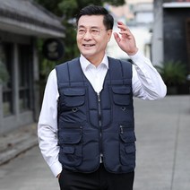 남성 웰론 패딩조끼 민소매 베스트 멀티포켓 낚시조끼 빅사이즈