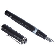 [독일]Pelikan 펠리칸 클래식 M205 스테인리스 스틸 블랙 펜촉, M