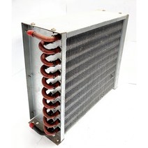 냉장고 열 교환기 응축기 쿨러 산업용 냉각팬 구리, 2X4 길이 280 두께 100 높이 230
