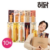 허닭 [허닭] 닭가슴살 오븐바/비엔나/소시지 10팩, 08.후랑크 꼬치소시지 할라피노 10팩