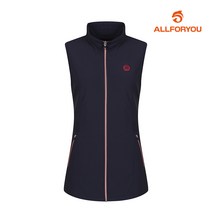올포유 패플단독 올포유 여성 허리 시보리 밴드 집업 베스트 AWVEI7334-915_G