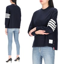 [톰브라운] [명품] 사선완장 FJS066A 06221 415 여성 긴팔티셔츠 FJS066