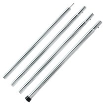 soomloom 캠핑 텐트 방수 타프 조절 가능한 A6061 알루미늄 합금 분리 가능한 지름 25mm x 2.4m 야외 캐노피 쉘터 프레임 주요 지지 막대