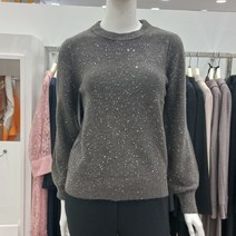 조이너스 라운드 니트 스웨터 반짝이 티셔츠JACW0WSL0190