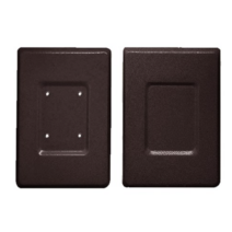 도어락 우유 투입구 마개 사각 보안용품 초코브라운, 2개