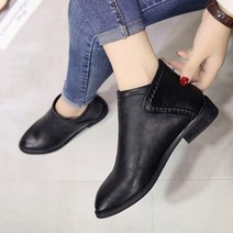 밍브띠 로우힐 키높이 부티 부츠