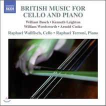 [CD] Raphael Wallfisch 부슈 / 레이튼 / 워즈워스 / 쿠크: 첼로와 피아노를 위한 영국 음악 (Busch / Leighton / Word...