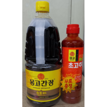 마산 몽고간장 송표골드 1.5L + 매실맛 초고추장 630g ( 기획상품)