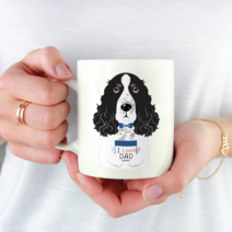 아이러브대디 로고머그컵 특별한머그 소량제작, 왼쪽