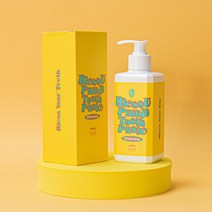 입냄새제거 블레쥬 펌프치약 화이트닝_300g 대용량치약 미백치약 루이보스오렌지향 선물용 집들이선물, 1개, 300g