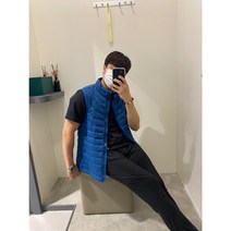 [네파] (3가지색상 택1) 추울땐 조끼만 더추울땐 안에다입자! 실용성짱!! 남성용 초경량 구스베스트- 7H51301