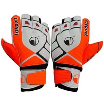 골키퍼 장갑 프리미엄 품질 축구 골키퍼 장갑 손가락 보호 청 성인 b2cshop, 5, CHINA, 07 Orange_01 5