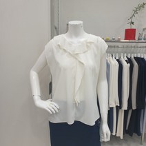 KL 러플 민소매블라우스 KWBLMD0500