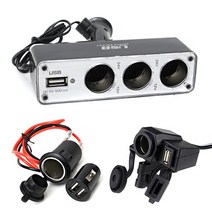 전파인증 2세대 오토바이 시거잭 방수시거잭 USB 충전기, 선택2 방수 1구+2구