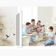 거실 주방 실내환기 미세먼지 방충망 필터 창문마스크 사무실 황사 꽃가루, 노루미세방충망세트