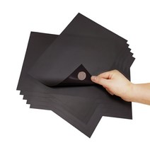 강력하고 얇고 유연한 고무 자석 시트 보드 스펠바인더 다이크래프트용 05mm 1mm 15mm 297x210mm 5 개