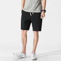 20대 남자 여름 바캉스 패션 반바지 검은색 캐주얼