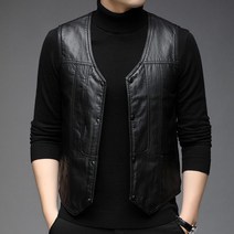 라이더 조끼 코디 바이크 할리데이비슨 가죽 자켓