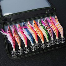 채비 쭈꾸미 낚시 손피싱 갑오징어 한치 문어, 2.5 인치 2style 10개세트