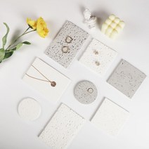 라이트앤 석고 트레이 촬영소품 오브제 악세사리, 석고 트레이 - 그레이 라지 홀 10x15cm