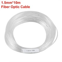 광섬유조명 엔드 글로우 광섬유 PMMA 플라스틱 케이블 1.5mm 10 700m, FO-1.5MM-10M
