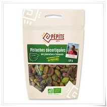 NUGGET Shelled pistachios from albacete plantations 너겟 알바세테 껍질 벗긴 피스타치오 125g 4개
