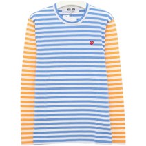 꼼데가르송 국내배송)꼼데가르송 P1T318 BLUE YELLOW 티셔츠