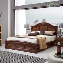 파로마 몬드 통깔판 클레식 침대Q, 화이트