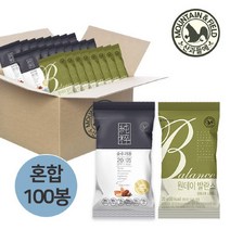 [산과들에] 100봉! 순수가온50봉+원데이발란스그린50봉 하루견과, 순수가온50낱봉+원데이발란스그린50낱봉
