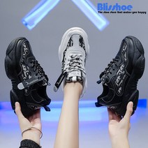 블리슈 아멜리 어글리운동화 여성키높이운동화 통굽운동화
